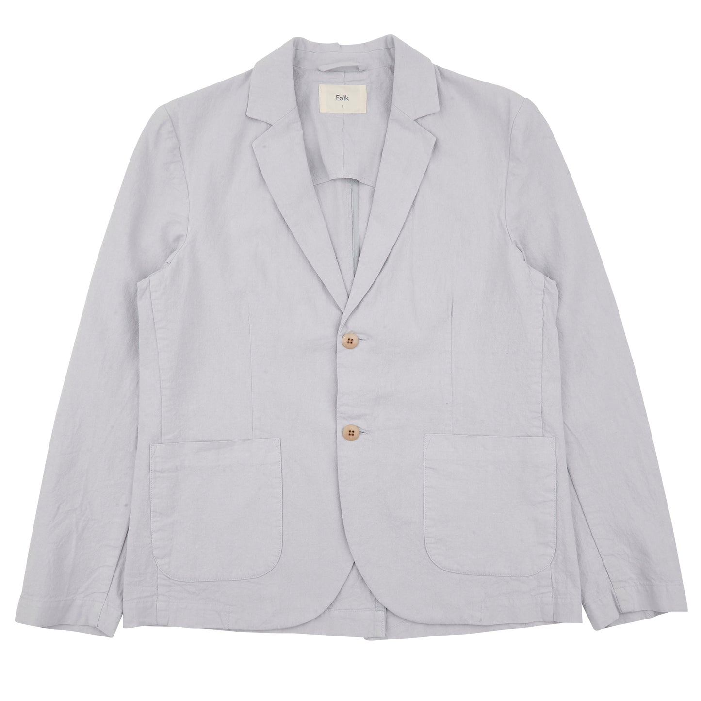 Folk Cotton Linen Blazer