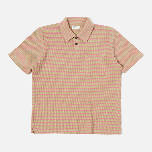 Universal Works S/S Newlyn Fluro Stripe Polo
