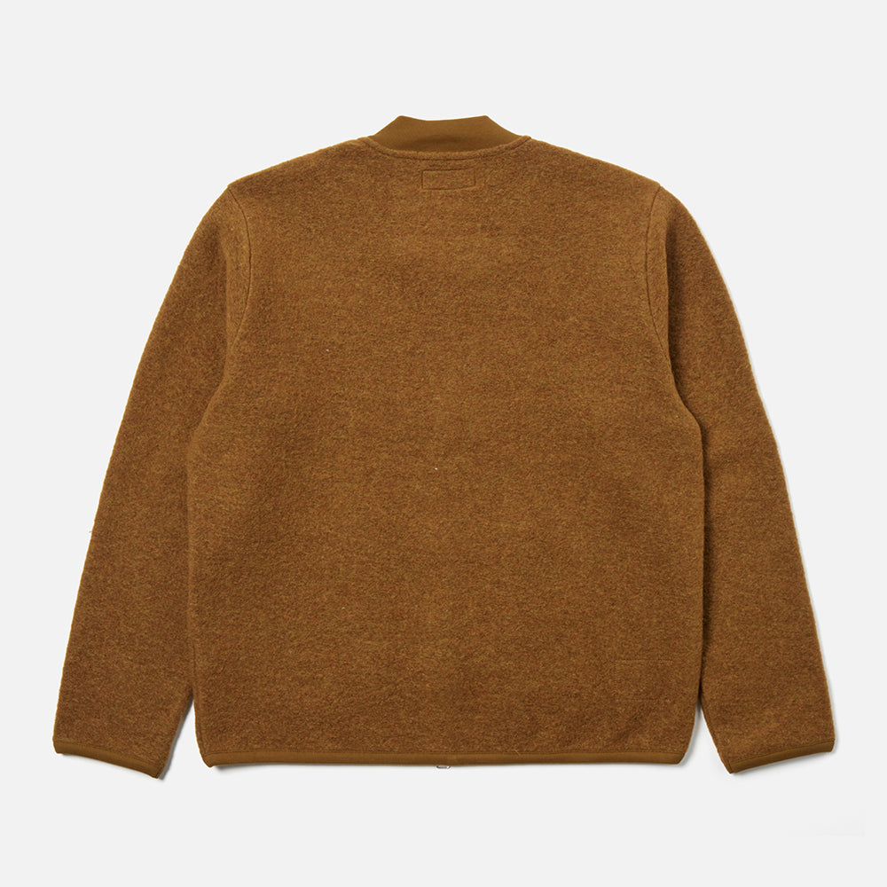 Universal Works Fleece Zip Bomber