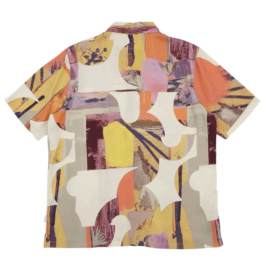 Folk Gabe Cutout Print Shirt