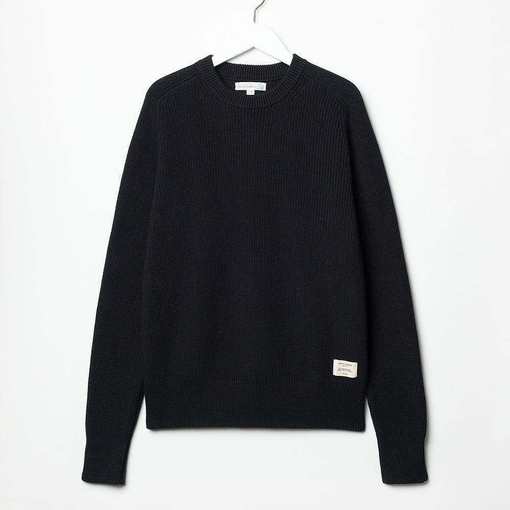Merz b. Schwanen Good Basics Ribbed Knit Pullover