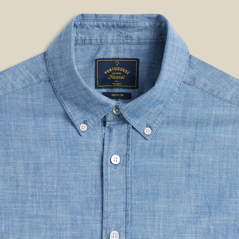 Portuguese Flannel Chambray Shirt