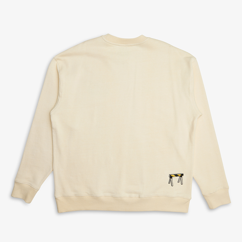 Deus Ex Machina Caution Crew Sweatshirt