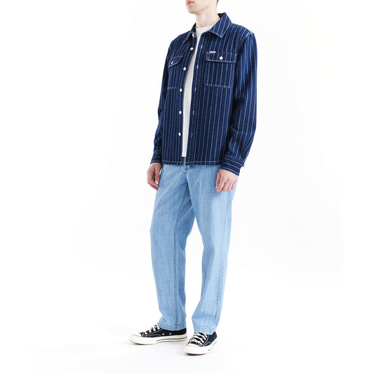 Deus Ex Machina Vacay Stripe Denim Shirt