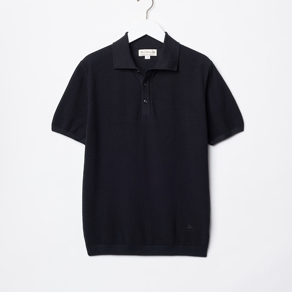 Merz b. Schwanen All Plant Based Knitted Polo