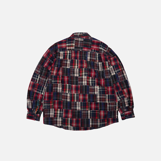 FrizmWORKS Madras Patchwork Shirt