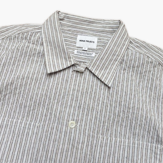 Norse Projects Mols Striped SS Camp Shirt