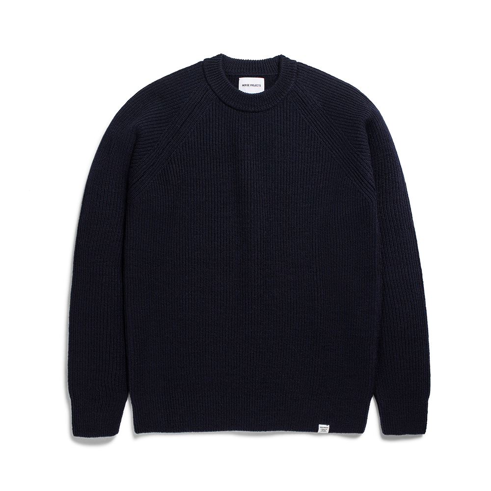 Norse Projects Roald Wool Cotton Rib Sweater
