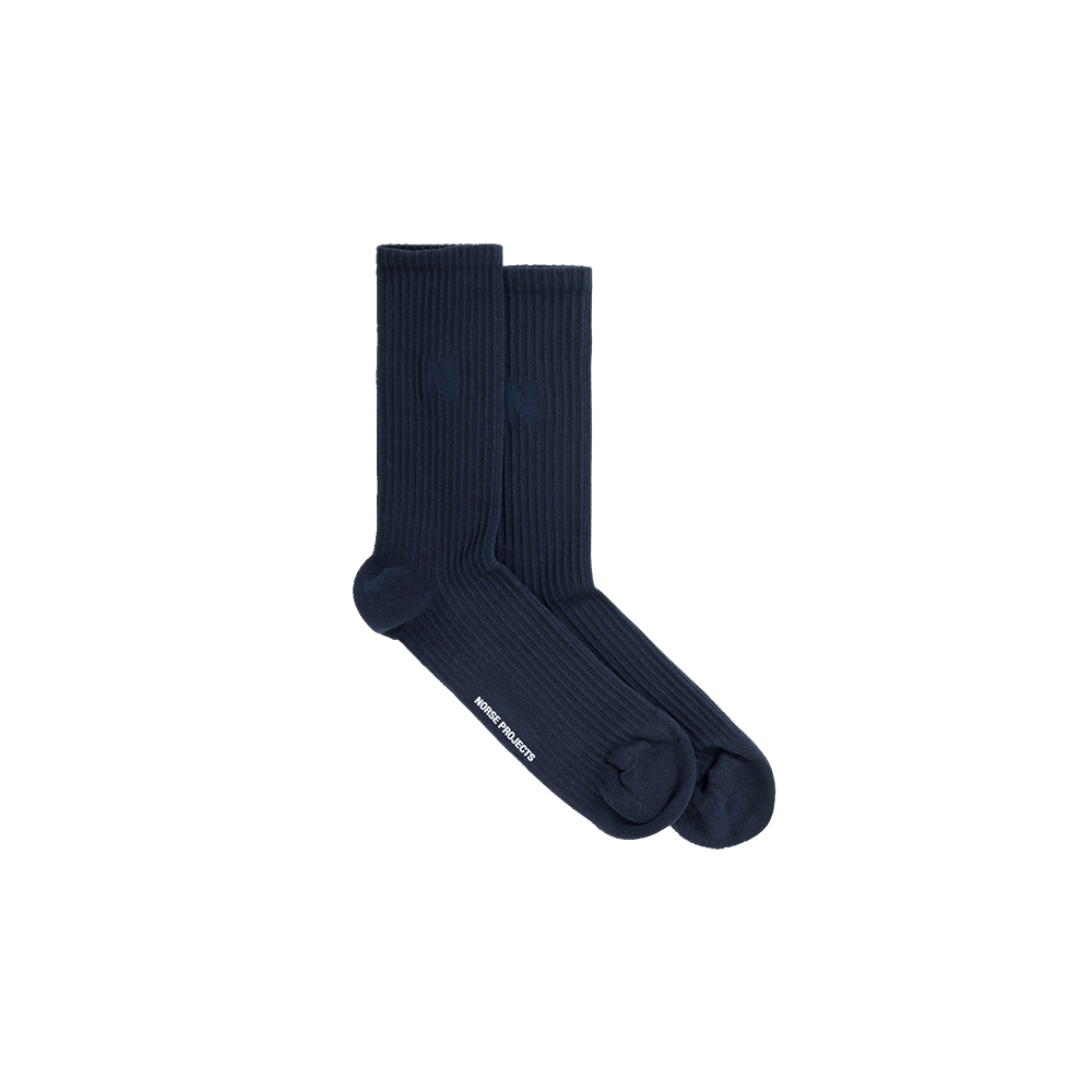 Norse Projects Bjarki N Logo Sock (2 Pack)