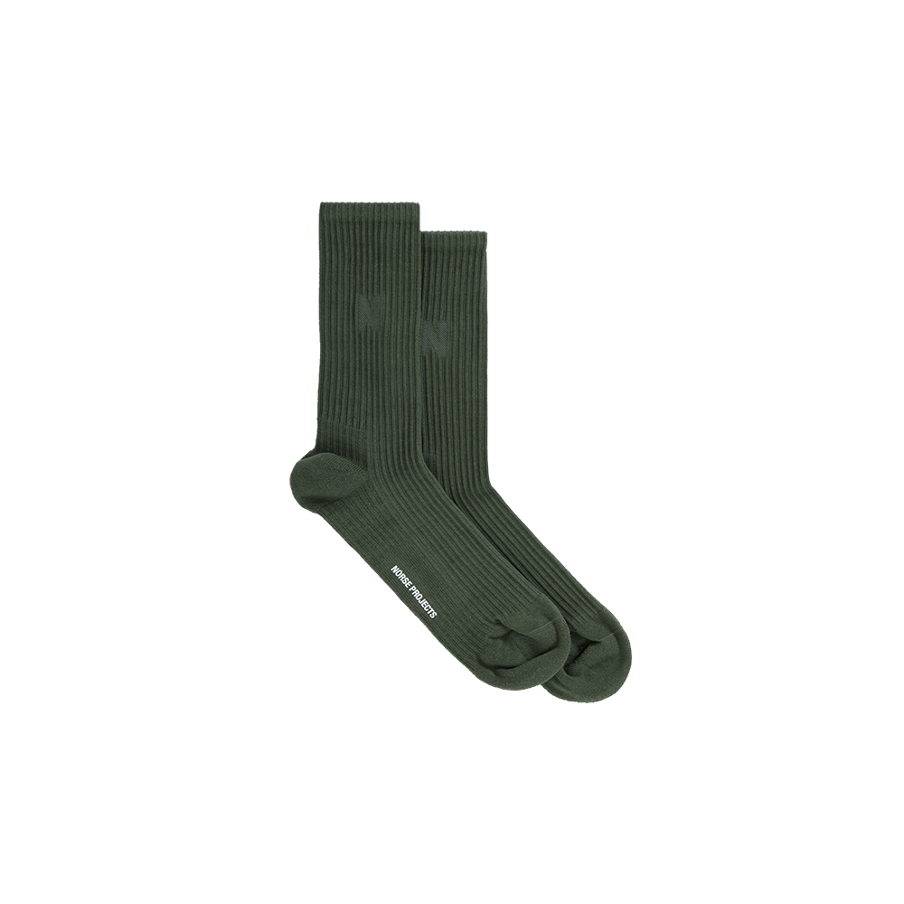 Norse Projects Bjarki N Logo Sock (2 Pack)