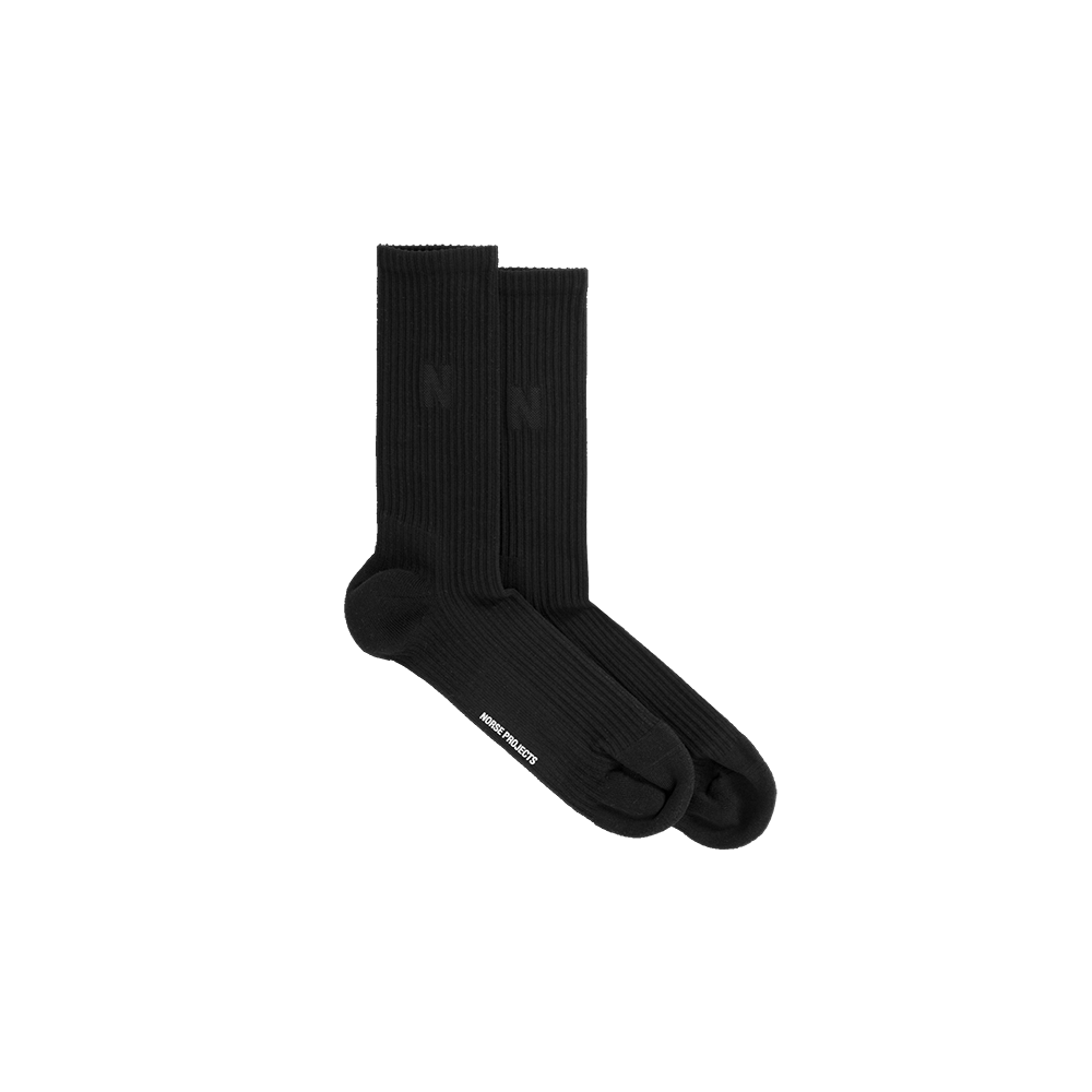 Norse Projects Bjarki N Logo Sock (2 Pack)