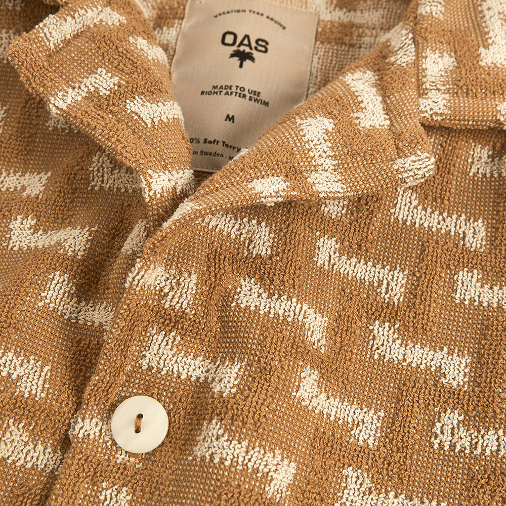 OAS Camel Layer Zig Cuba Terry Shirt