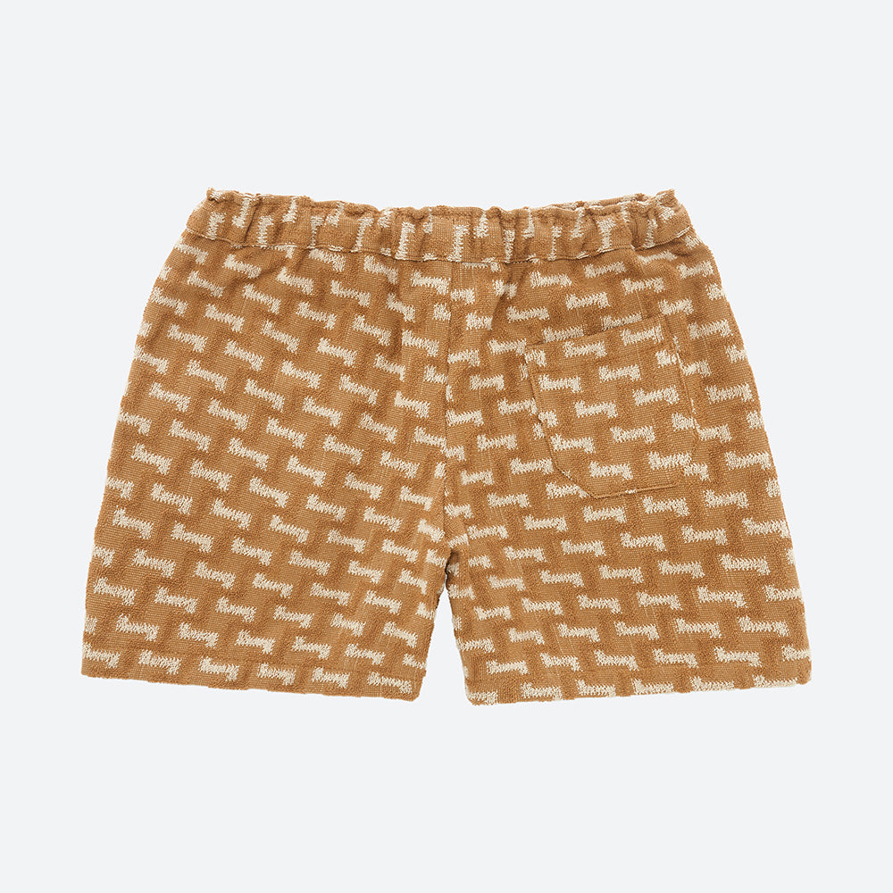 OAS Camel Layer Zig Terry Shorts