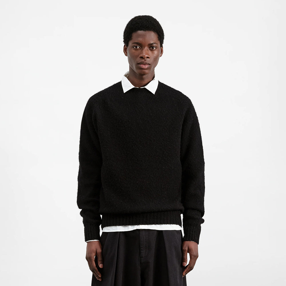 You Must Create Earth Suedehead Crew Knit