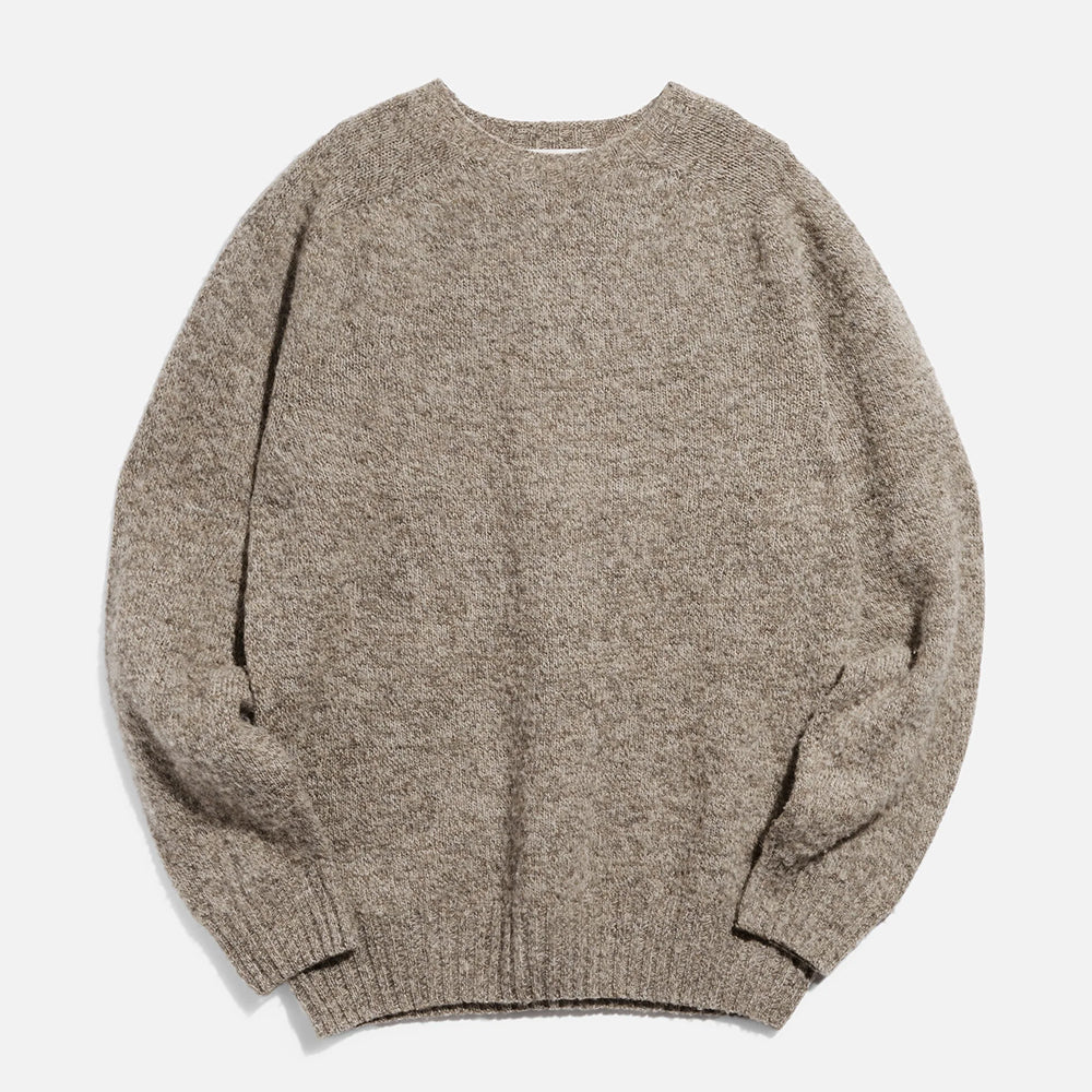 You Must Create Earth Suedehead Crew Knit