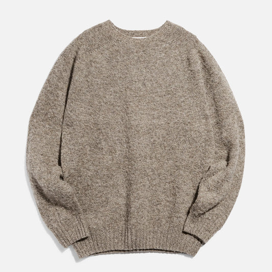 You Must Create Earth Suedehead Crew Knit