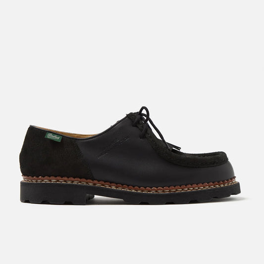 Paraboot x Universal Works Michael in Black Leather/Suede