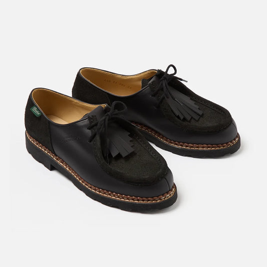 Paraboot x Universal Works Michael in Black Leather/Suede