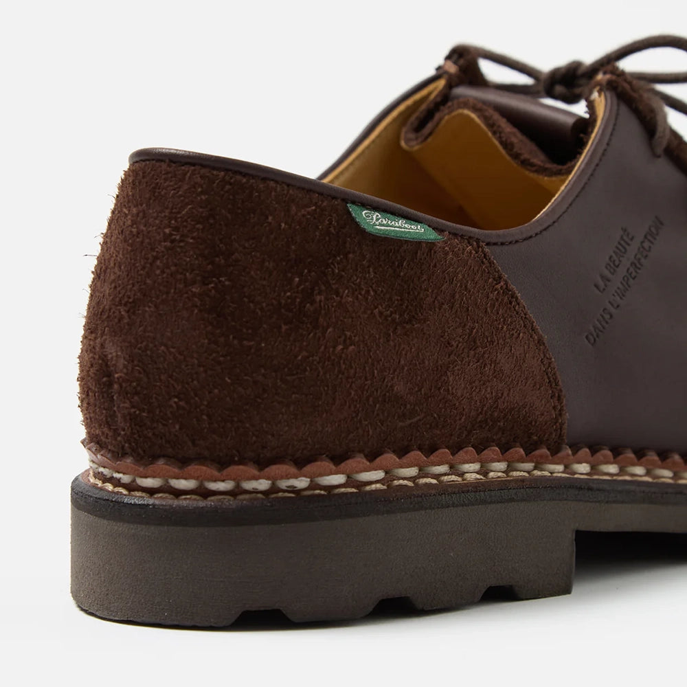 Paraboot x Universal Works Michael in Black Leather/Suede