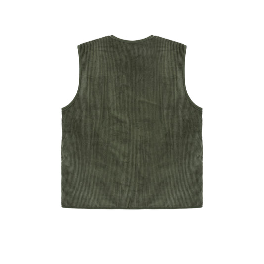 Kappy Reversible Fleece Corduroy Vest