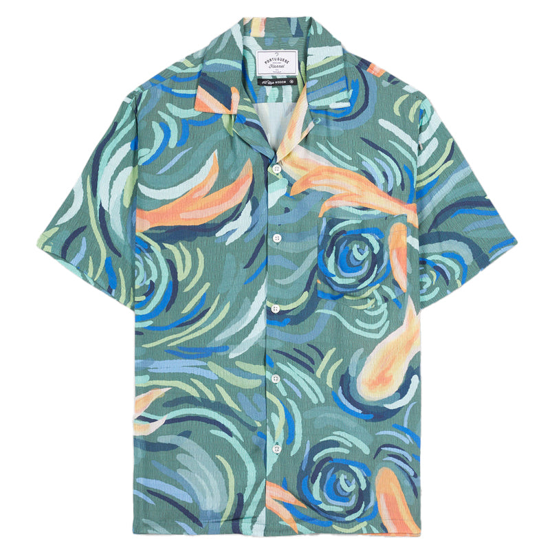Portuguese Flannel Sea Weed Shirt