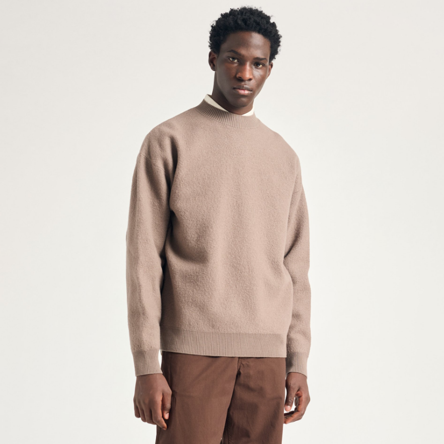 Norse Projects Rom Boiled Wool Crewneck