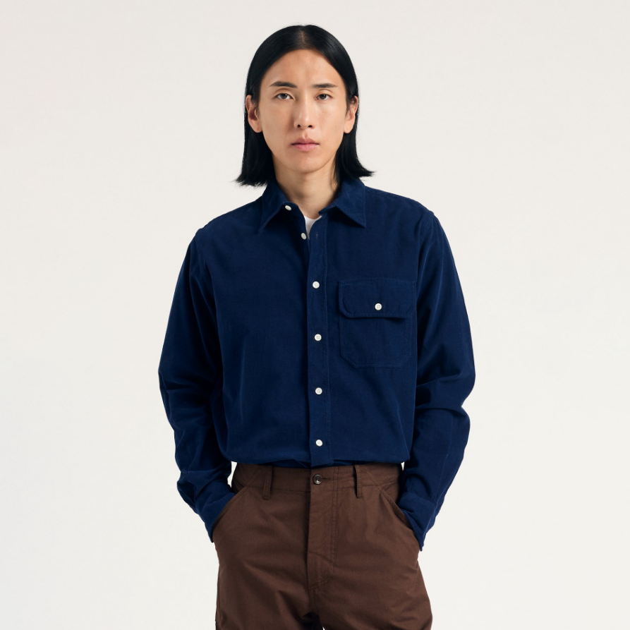 Norse Projects Algot Relaxed Micro Cord Shirt