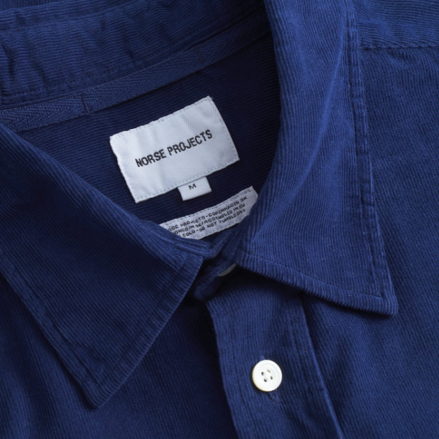 Norse Projects Algot Relaxed Micro Cord Shirt