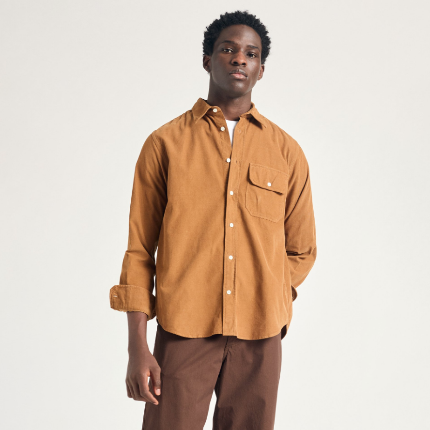 Norse Projects Algot Relaxed Micro Cord Shirt