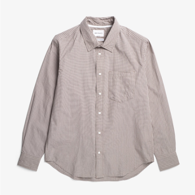 Norse Projects Ole Oversized Poplin Check Shirt