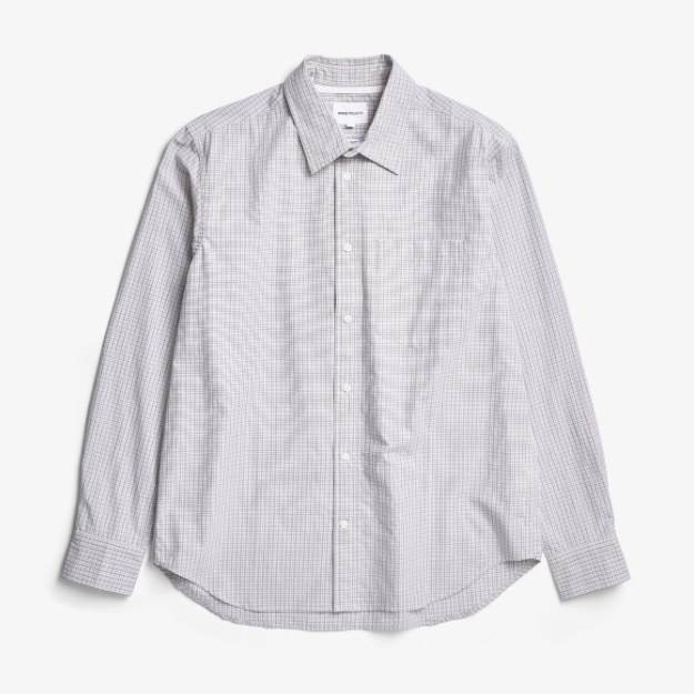 Norse Projects Ole Oversized Poplin Check Shirt