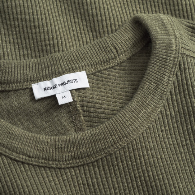 Norse Projects Eske Military Rib LS T-Shirt