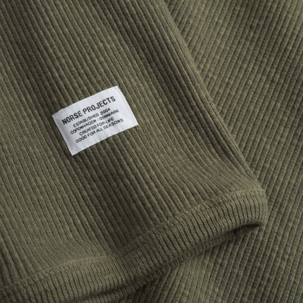 Norse Projects Eske Military Rib LS T-Shirt