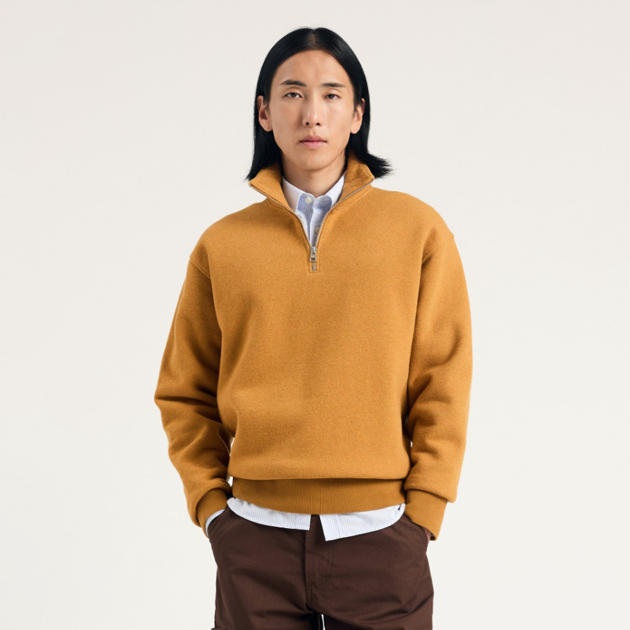 Norse Projects Ketel Relaxed Half Zip Sweat