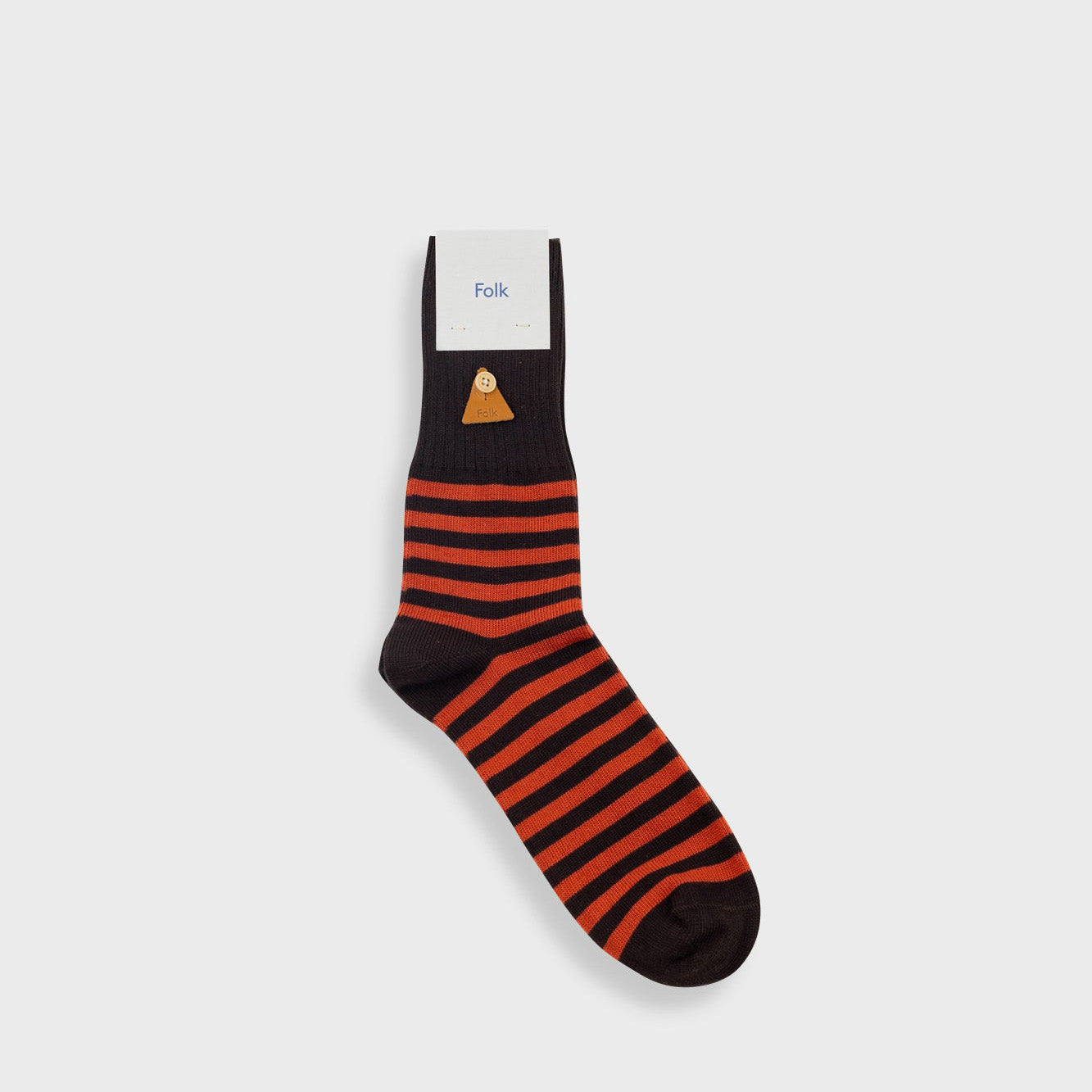 Folk Block Stripe Sock
