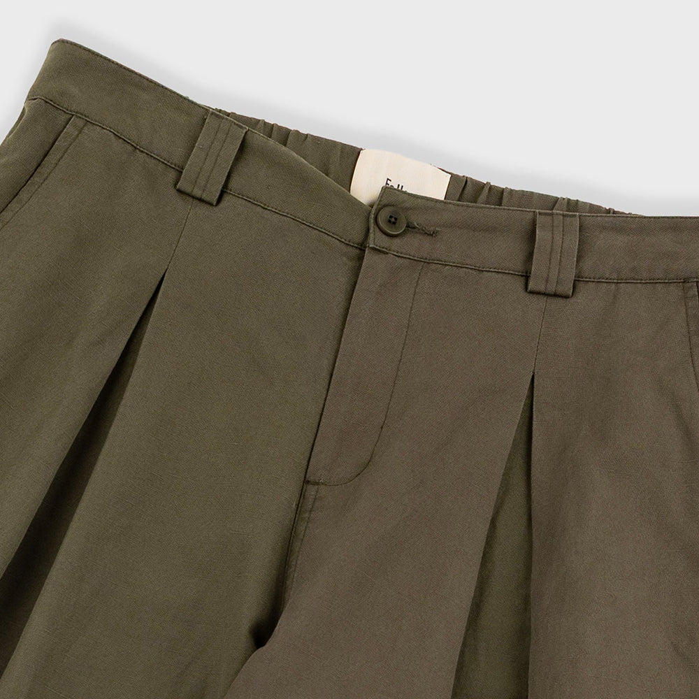 Folk Easy Fit Slub Linen Trouser