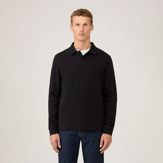 Sunspel Loopback Polo Sweatshirt