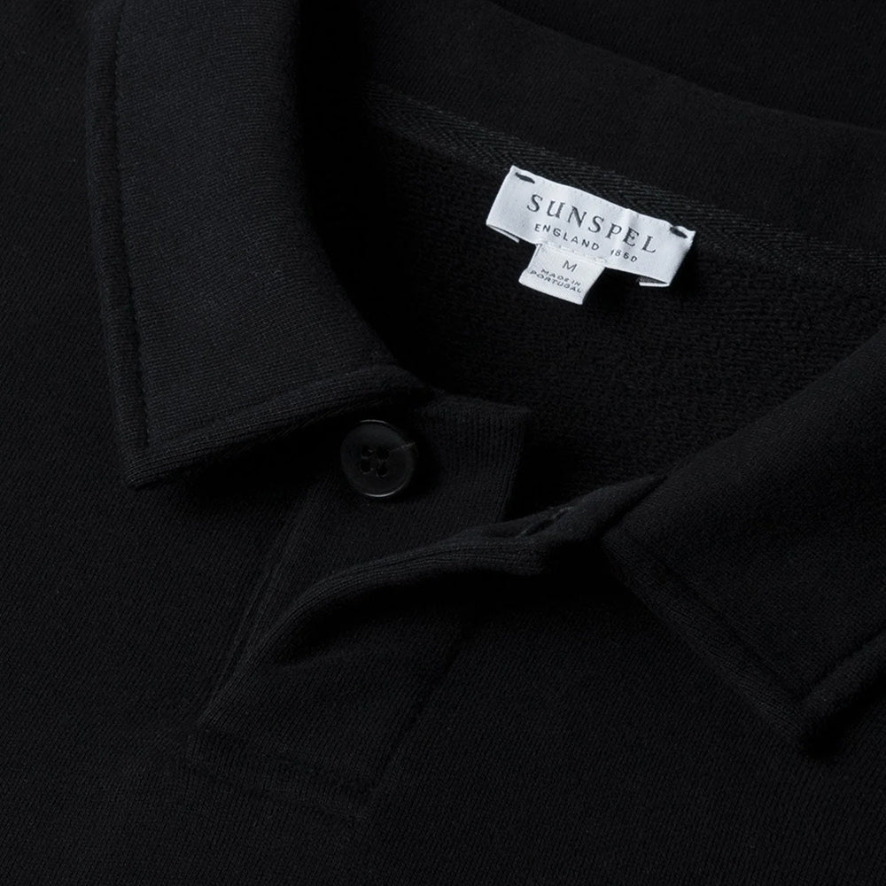 Sunspel Loopback Polo Sweatshirt