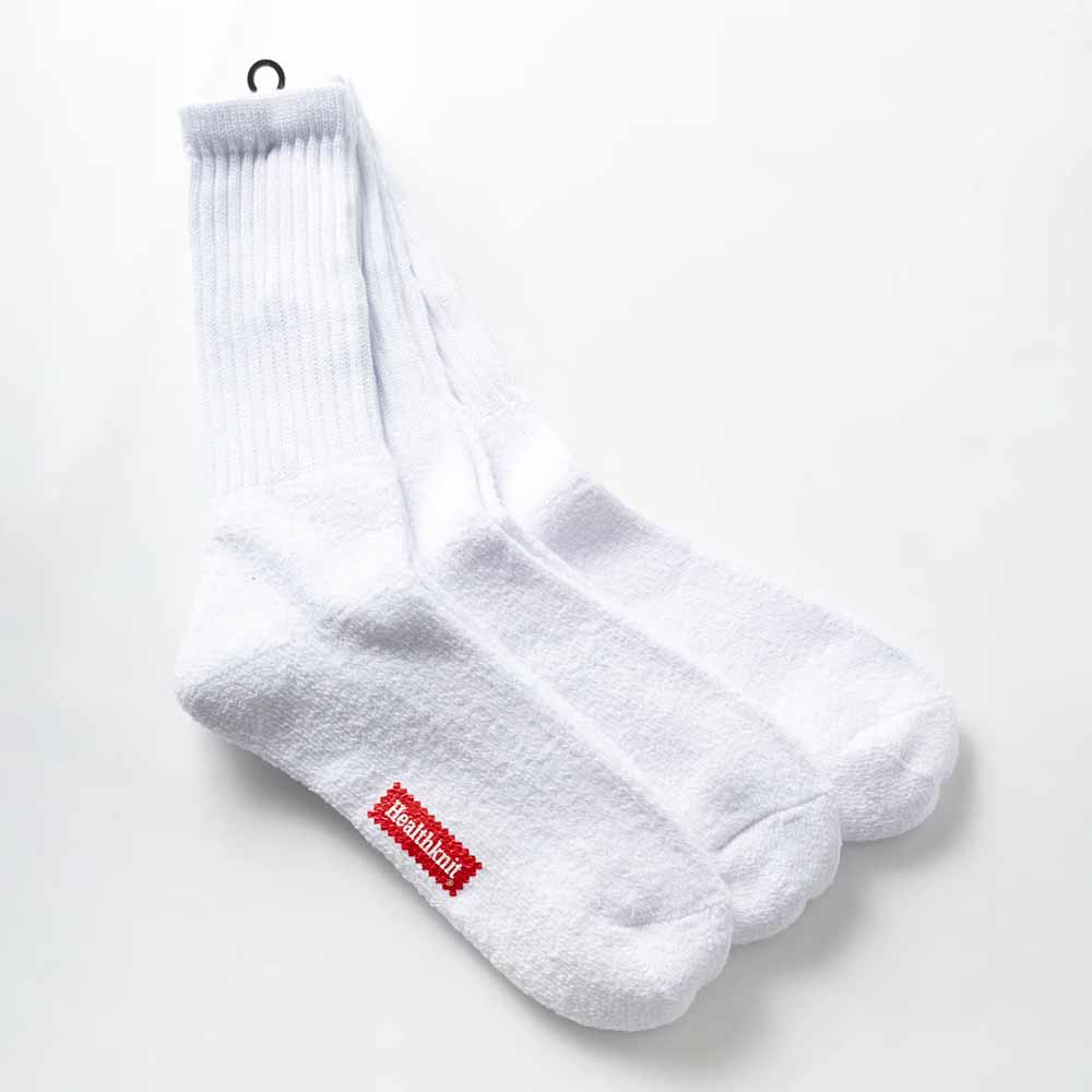 Healthknit 3 Pack Crew Socks