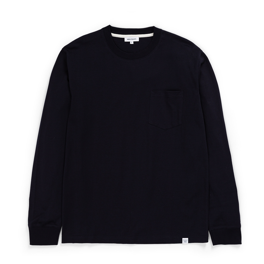 Norse Projects Johannes Standard Pocket LS T-Shirt