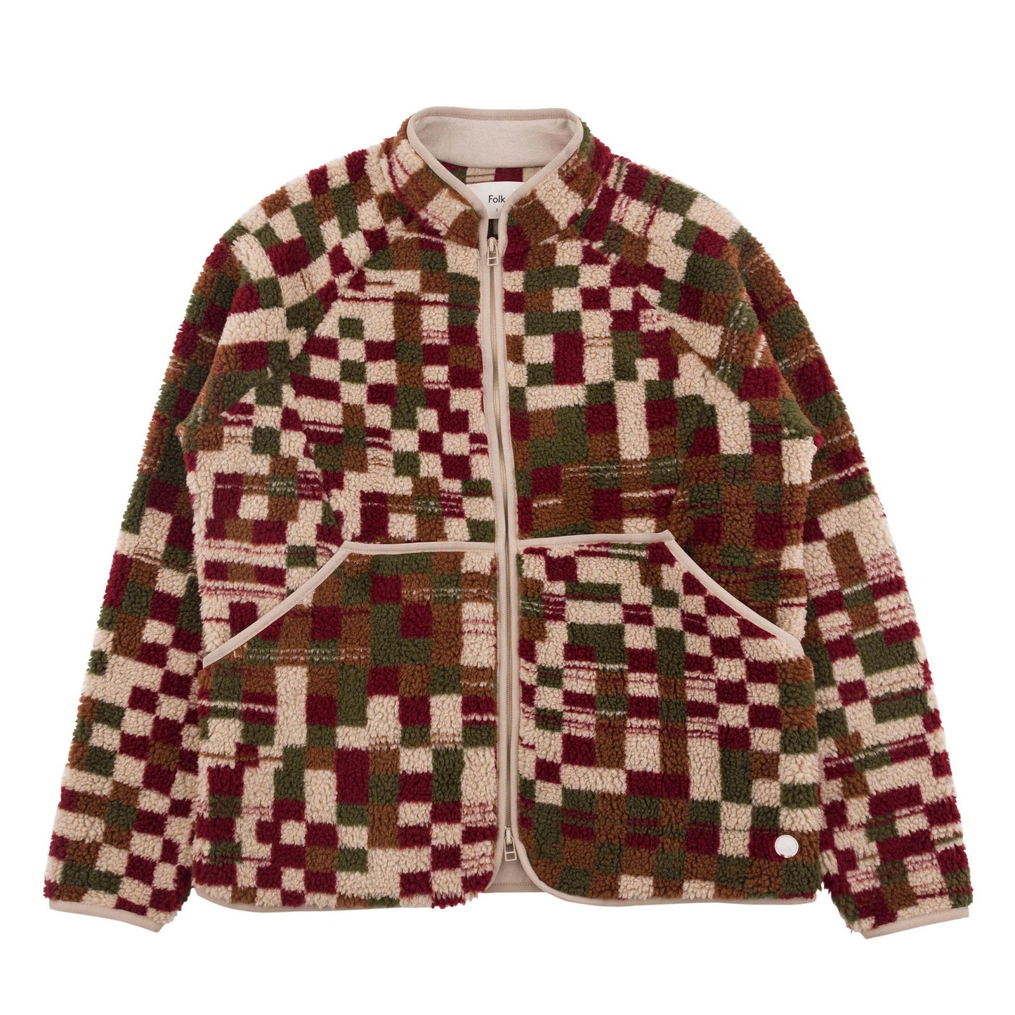 Folk Puzzle Fleece