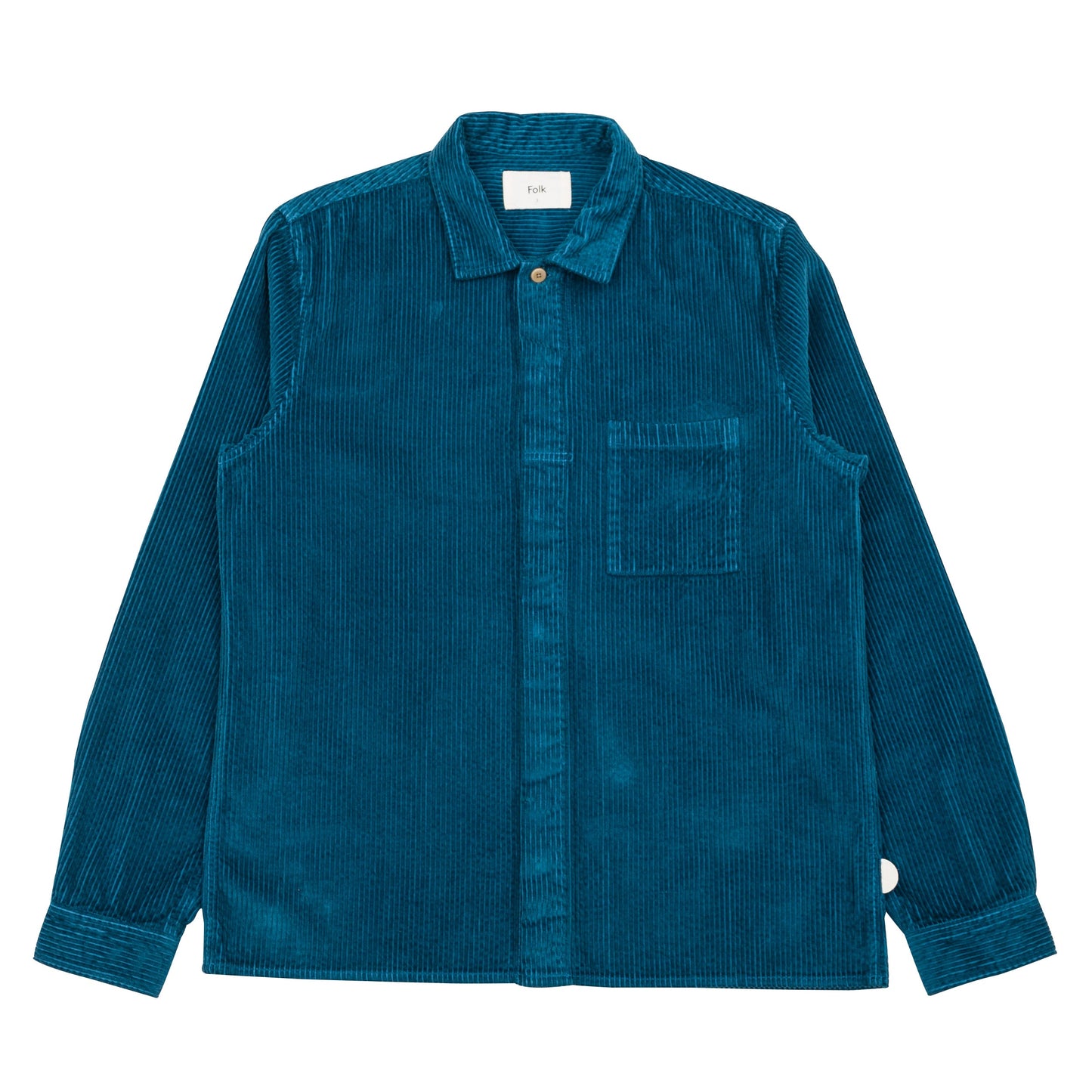 Folk Patch Heavy Cord Shirt