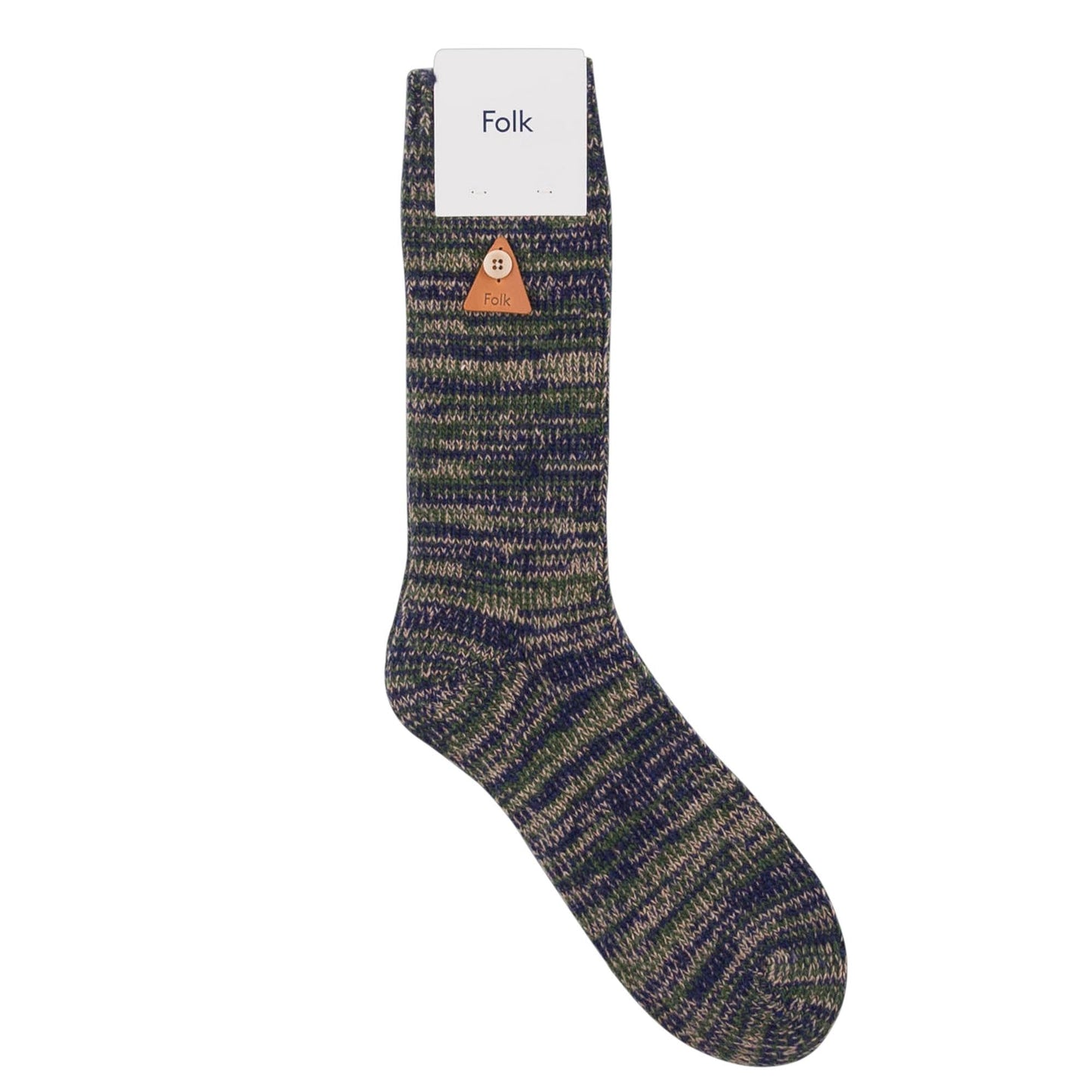 Folk Wool Melange Sock