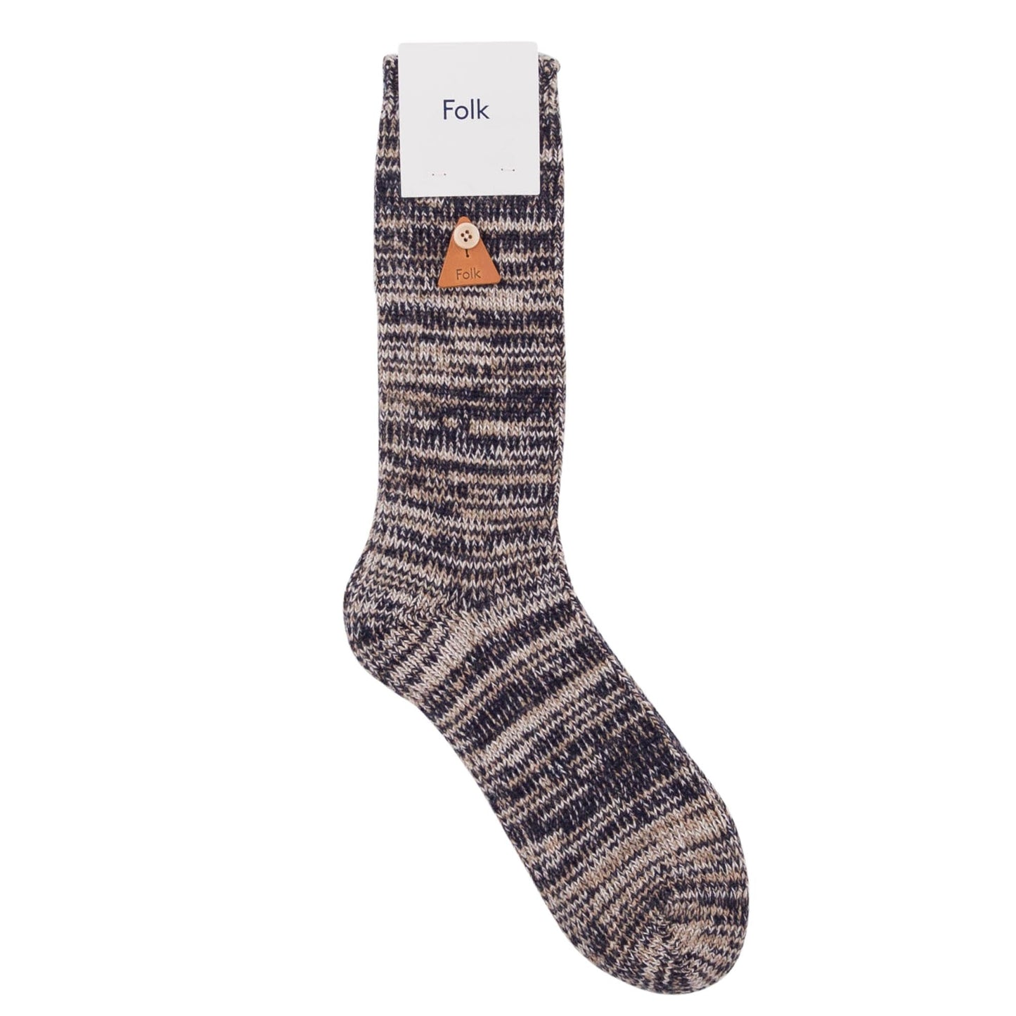 Folk Wool Melange Sock