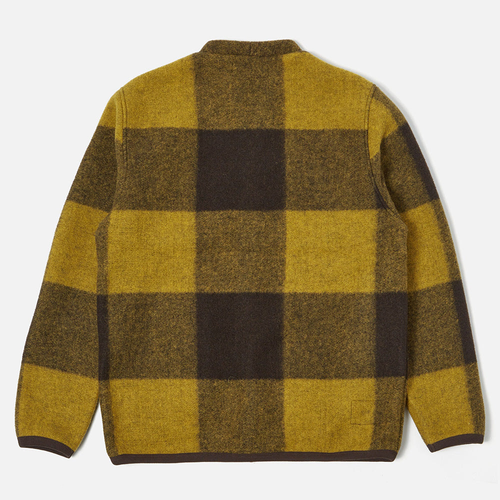 Universal Works Studio Check Cardigan