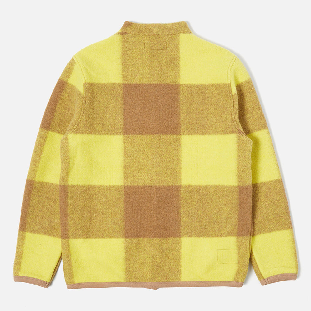 Universal Works Studio Check Cardigan