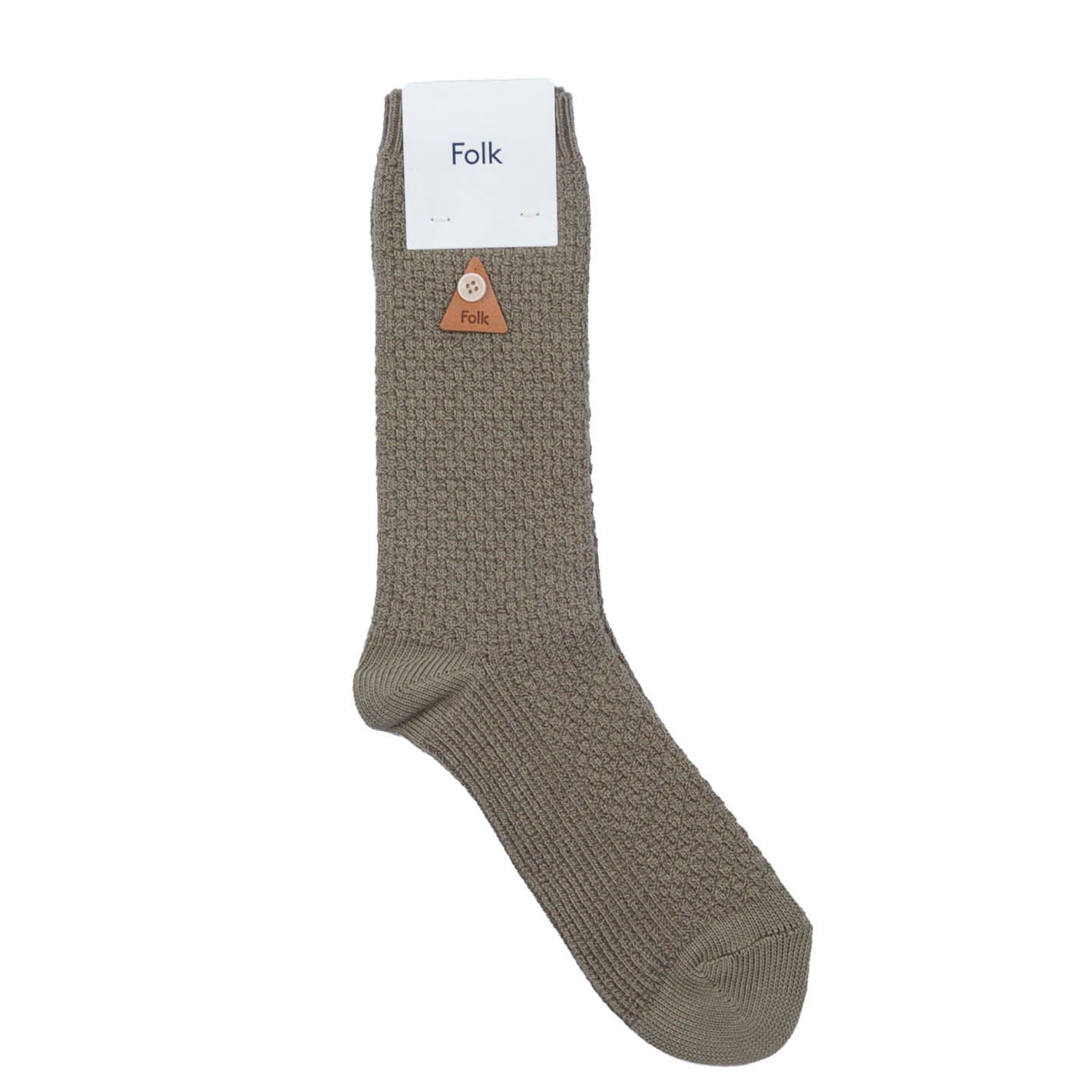 Folk Waffle Socks