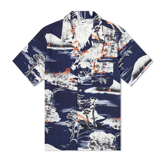 Universal Works Fuji Summer Print Shirt