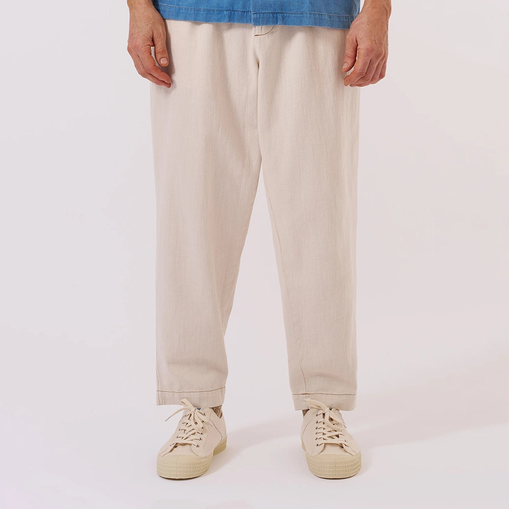 Universal Works Koko Cotlin Pleated Track Pant
