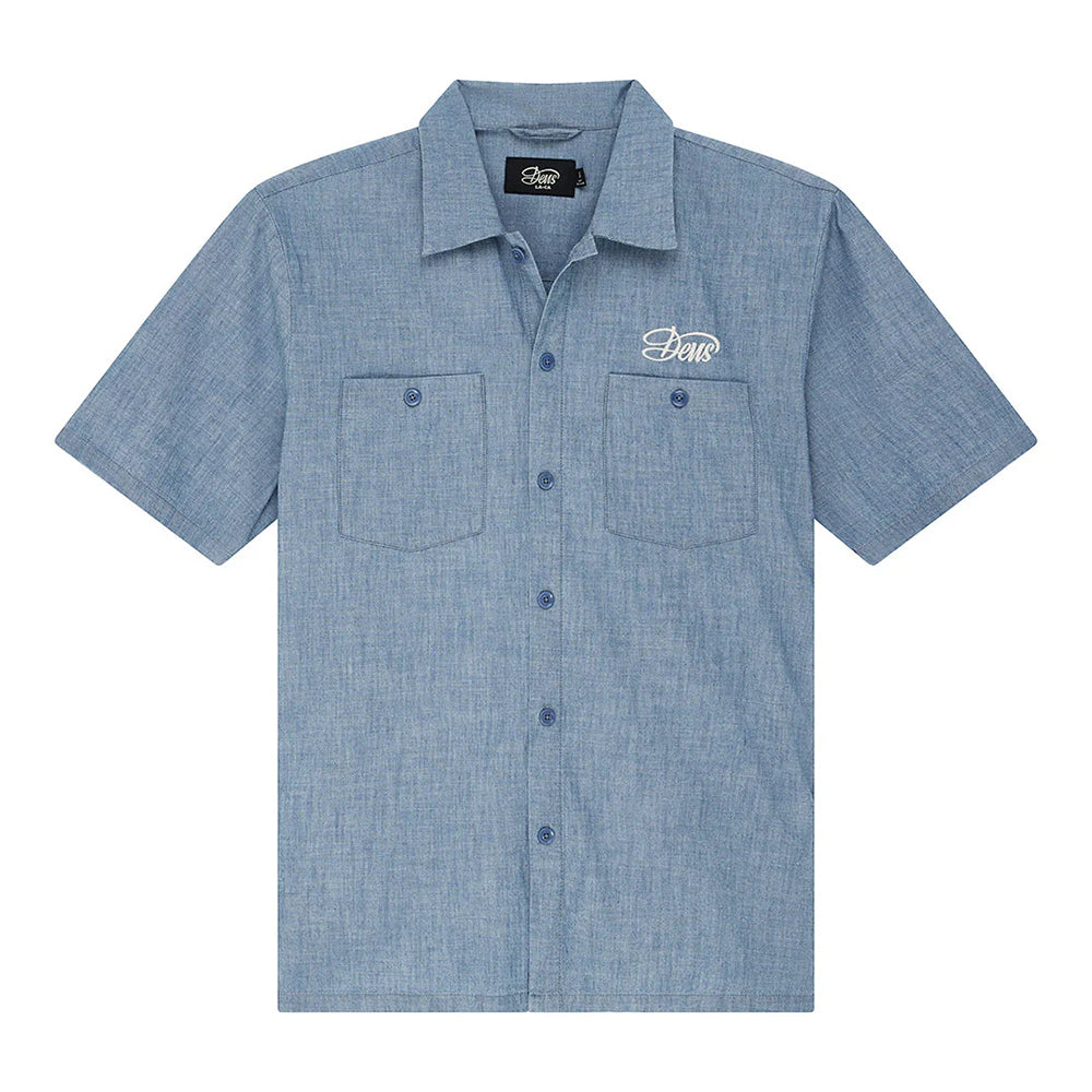 Deus Ex Machina Forecourt Chambray Shirt
